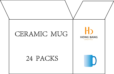 24 packs of sublimation ceramic mug sublimation mug sets of 12 pcs