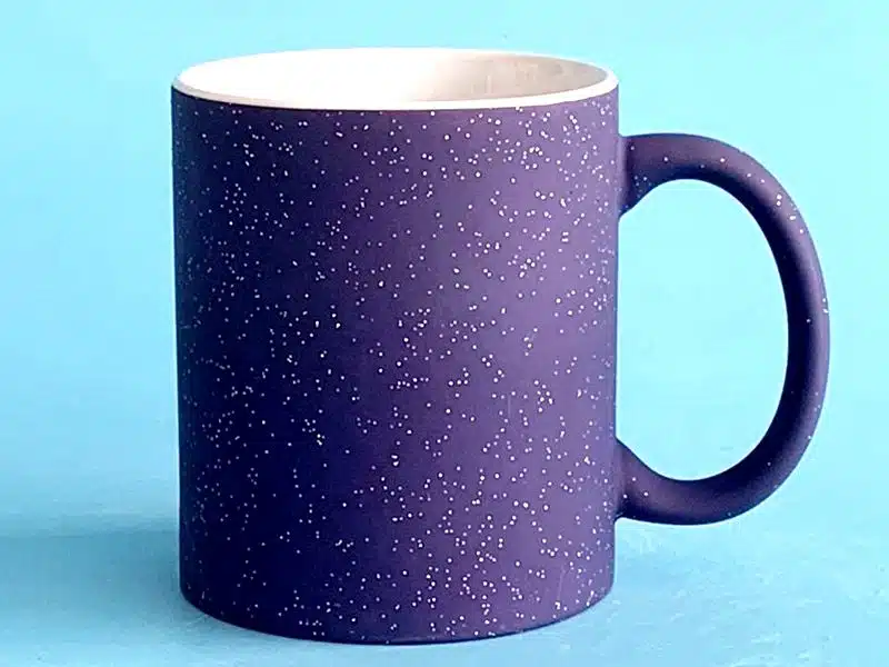 Sublimation 11oz starry night sky color changing mug-blue