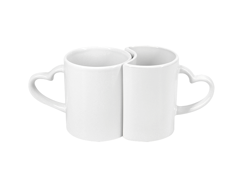 Sublimation 11oz couple ceramic mug